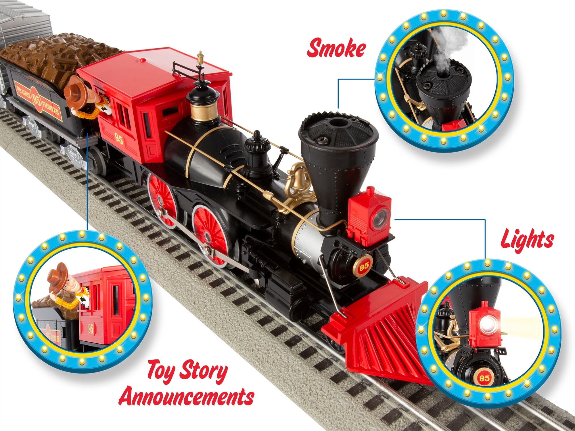 Toy story on sale train set